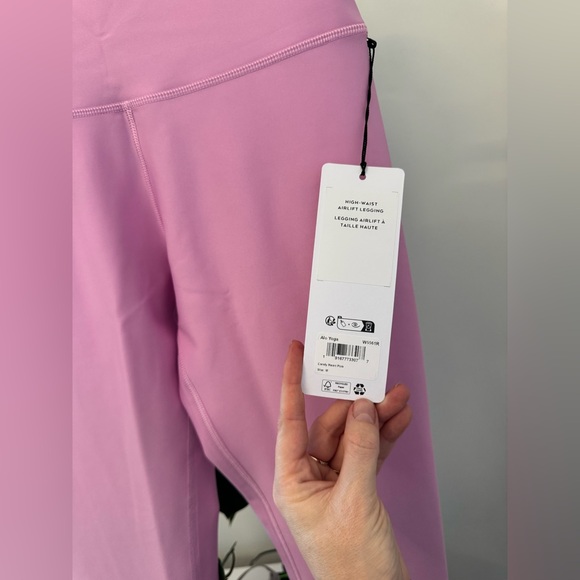 ALO Yoga HIGH-WAIST AIRLIFT LEGGING - Candy Heart Pink - Picture 5 of 9